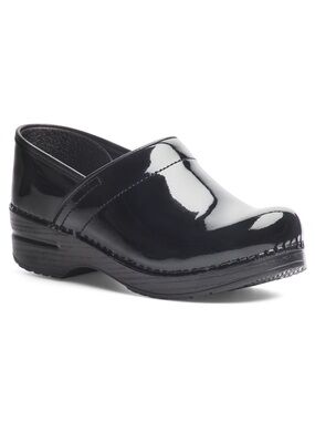 Gloss black Danskos size 10 new without tag